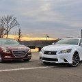 Hyundai Genesis Lexus GS 4