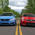 BMW M3 vs Cadillac ATS-V 1