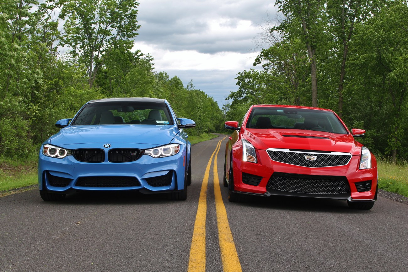 BMW M3 vs Cadillac ATS-V 1