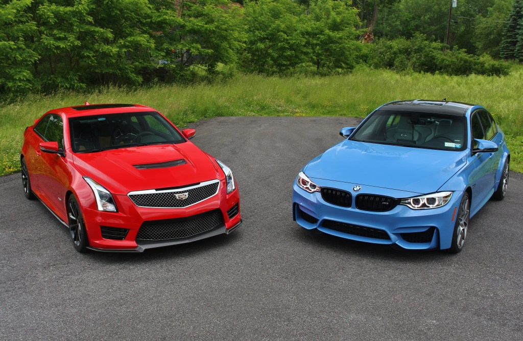 BMW M3 vs Cadillac ATS-V 3