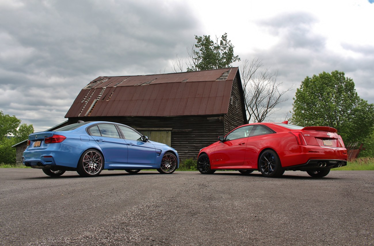 BMW M3 vs Cadillac ATS-V 5