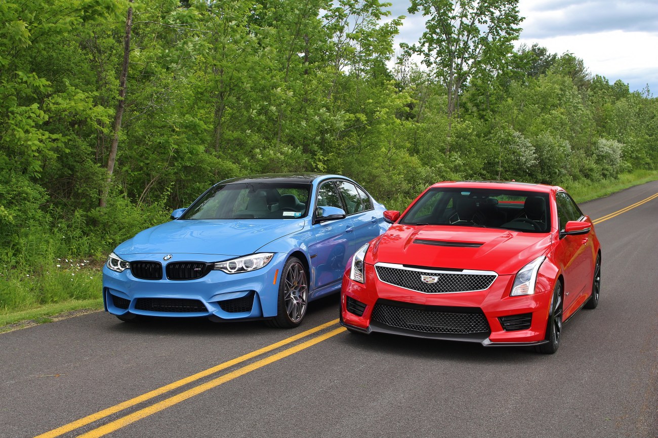 BMW M3 vs Cadillac ATS-V 8